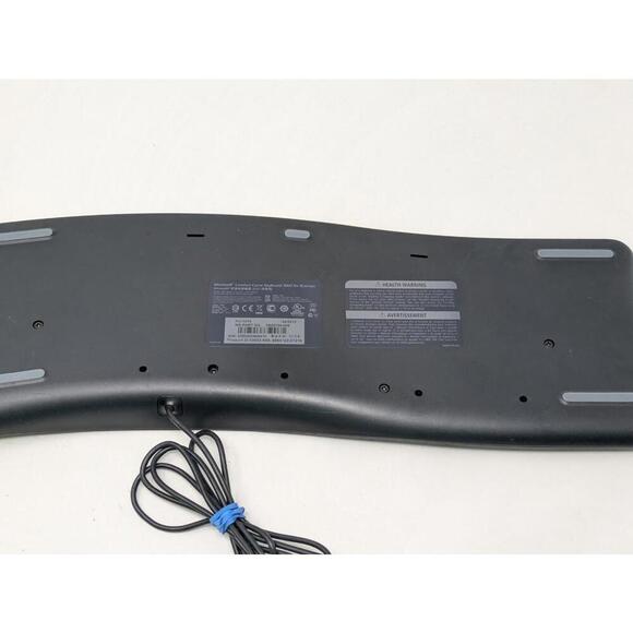 Microsoft Comfort Curve Keyboard 3000 USB Multimedia Contour Model 1482  OEM - Picture 5 of 6
